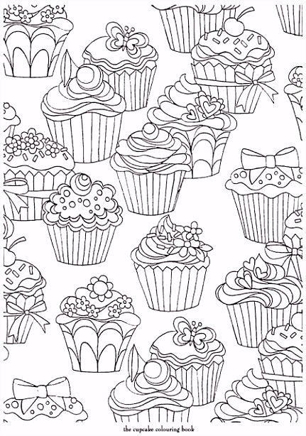 Kleurplaten Prinses Cupcake Cupcakes Pattern Free Printable Adult Coloring Pages V3vs71wul5 T4ev6usfk5