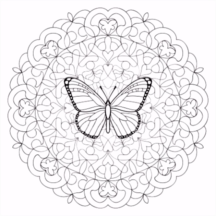 Kleurplaten Regent Gehaktballen Mandala Kleurplaat Vlinder Archidev J1ax84ife3 B4mg55rttu