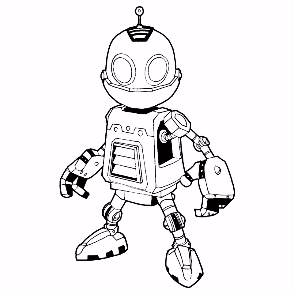 Kleurplaten Robots Leuk Voor Kids – Clank De Robot R5bc76bzh1 O5ii0higrs