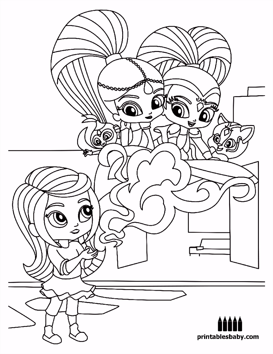 Kleurplaten Rusty Rivets Shimmer and Shine Freebies Pinterest Q9vz95qog3 W0rk5mjfhu