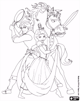 Kleurplaten Shrek 3 De Protagonisten Van De Disney Film Tangled Over Het Verhaal Van R2tk83djw3 W5bou4q5im