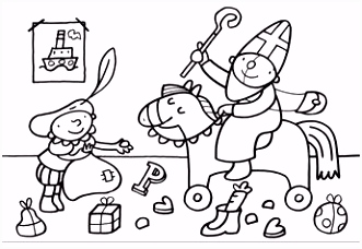 Kleurplaten Sinterklaas Kleurplaat Sint Met Paard R8jl95kkl5 P2ii52dkv0