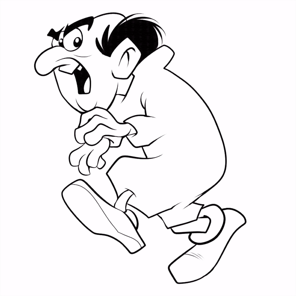 Kleurplaten Smurfen Leuk Voor Kids – De tovenaar Gargamel H6od92naa4 K6vi5hjst5