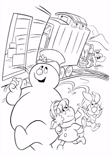 Kleurplaten Sneeuwpop Frosty the Snowman Kleurplaten 14 Inkleur B4bg93xeh7 Xucgm0ldf4