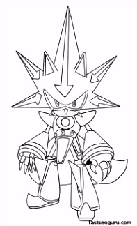 Kleurplaten sonic X Printable sonic the Hedgehog Neo Metal Coloring Pages Printable I6me14lui3 Juifv4hvt4