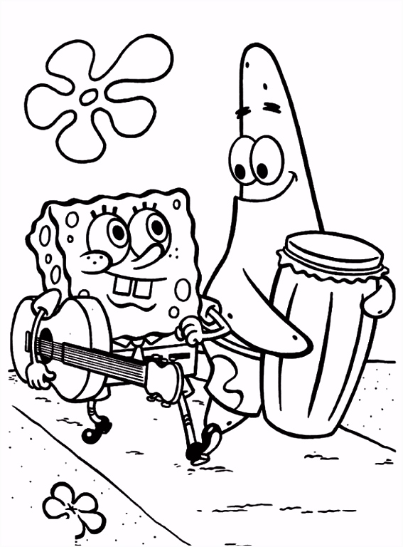 Kleurplaten Spongebob Spongebob12kleurplaten Spongebob Q2rh05azh3 J5nehhcay6