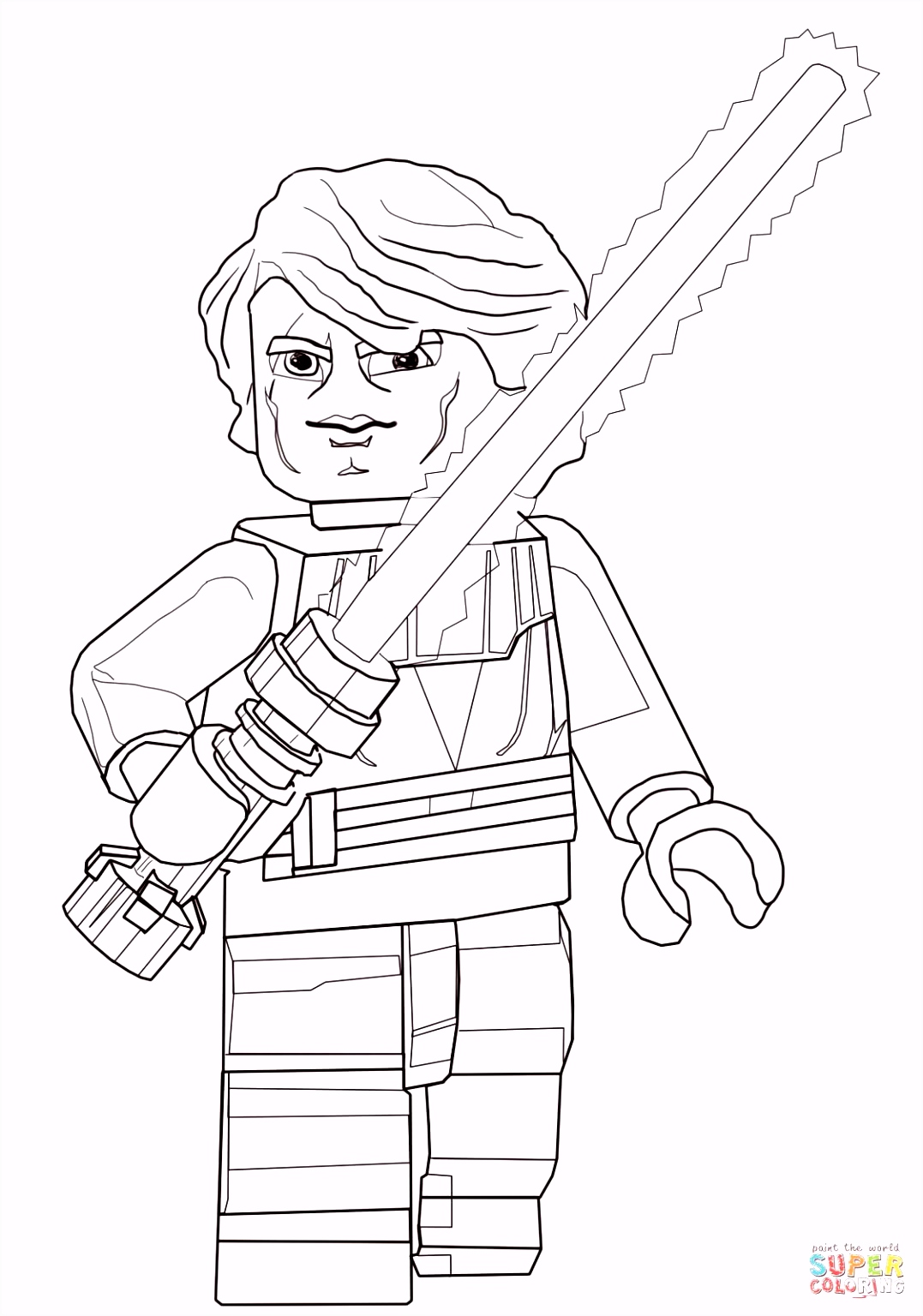 Kleurplaten Star Wars attack Of the Clones Lego Star Wars Anakin Skywalker Coloring Page D6pe94epe5 Dvkc5sh4b2