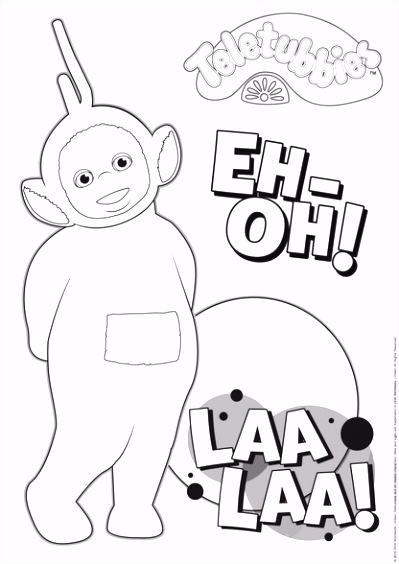 Kleurplaten Teletubbies Kleurplaat Teletubbies Laalaa E0qj53gja4 Dmihmmmfgh
