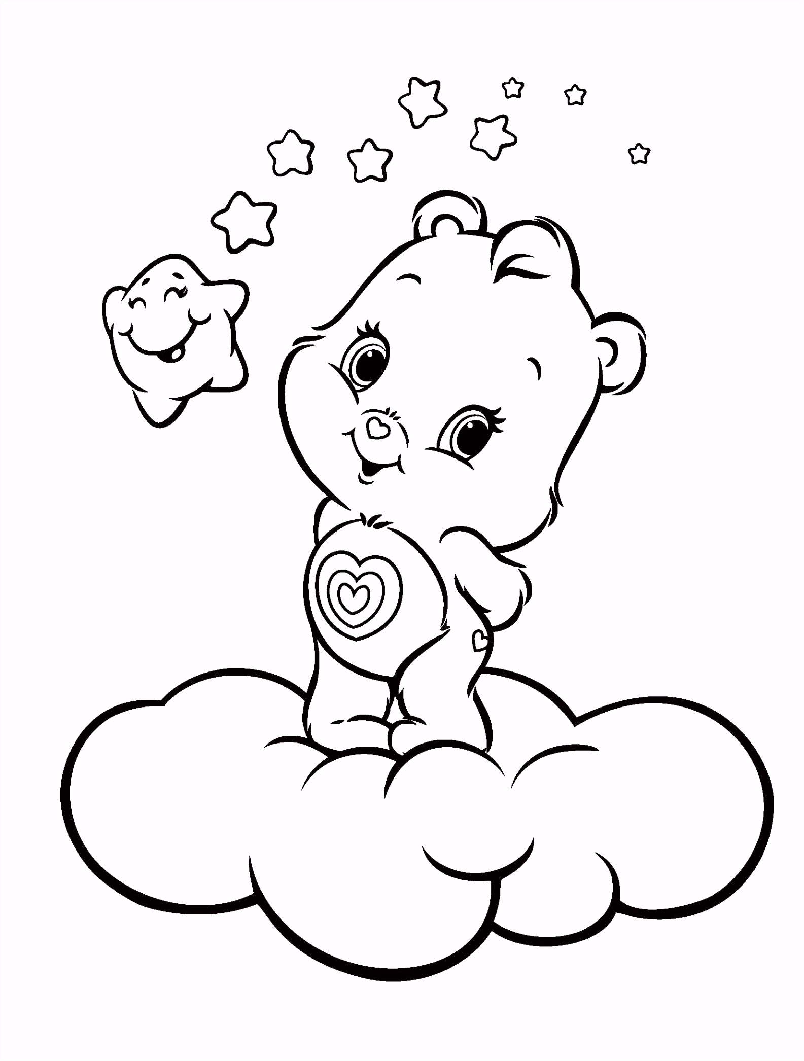 Kleurplaten Troetelbeertjes Free Printable Care Bear Coloring Pages for Kids V9jh53ckl6 Xhetv6xdk2