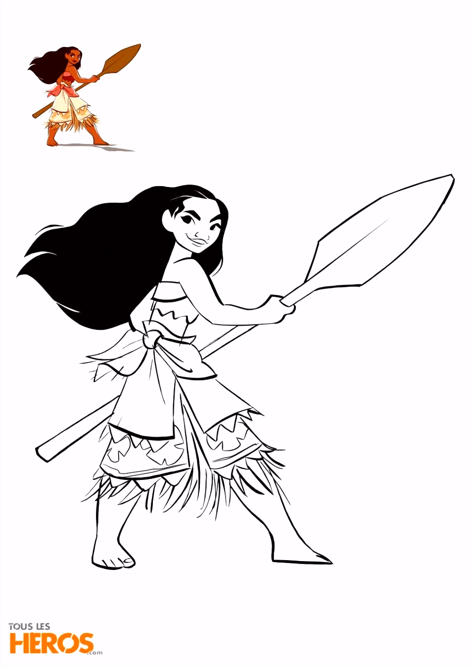 Kleurplaten Vaiana Coloriage Vaiana Qui Se Prépare   Rejoindre L Océan Pour De T5mz71xzb6 Umqfsugix6