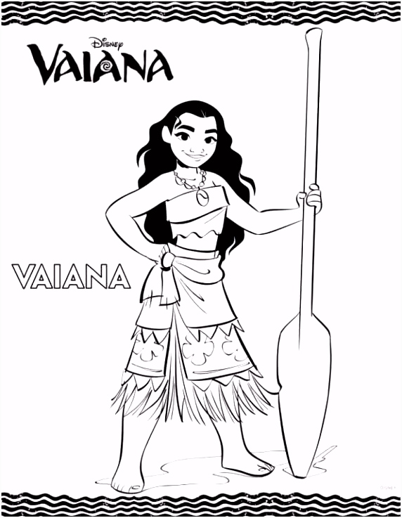 Kleurplaten Vaiana Kids N Fun N6bj72wsg5 Qsicssslz6