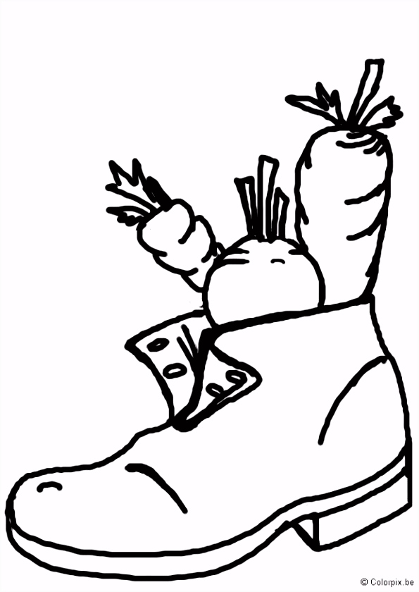 Kleurplaten Van Sinterklaas Kleurplaat Schoen Met Wortel Coloring Page Shoe for Saint Nicholas U5zr27xhs3 Jubw0sbfn0