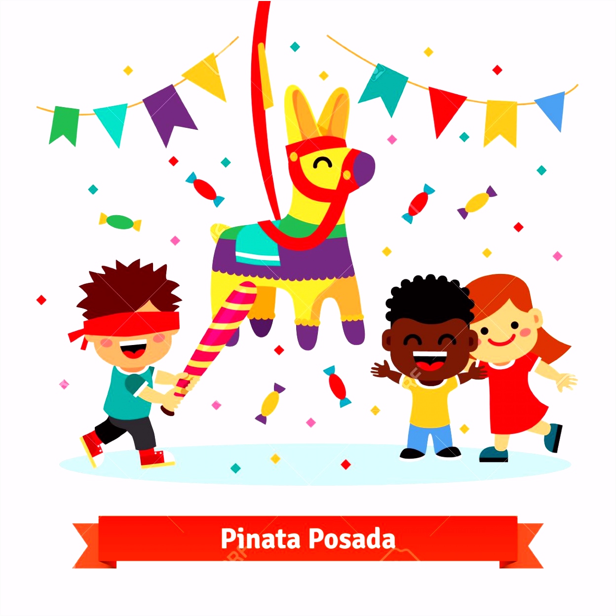 Kleurplaten Viva Pinata Los Ni±os Celebran Posada Rompiendo Un Burro Tradicional forma De V3yc26gsg5 Shhyvhexgh
