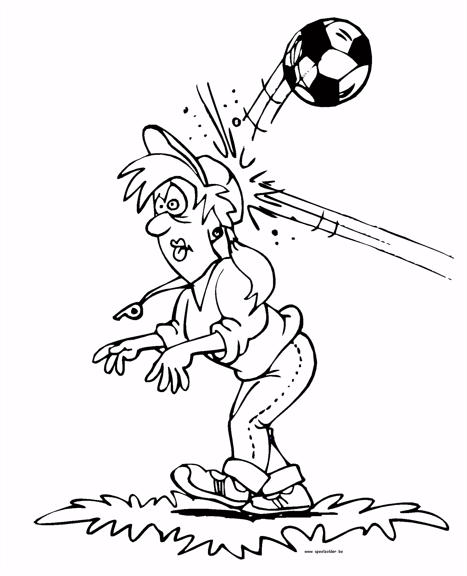 Kleurplaten Voetbal Kids N Fun I6rk67val1 N6nw2vjznu