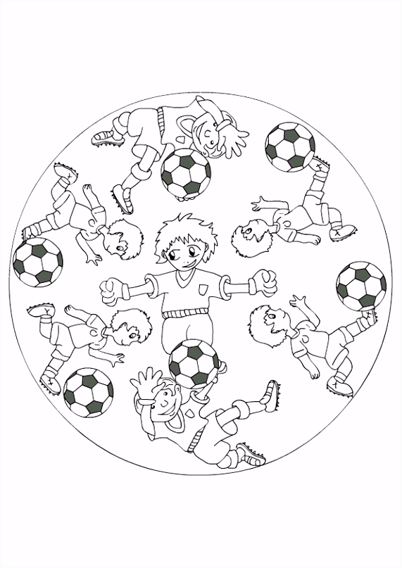 Kleurplaten Voetbal Kleurplaat Mandala Kleurplaten 5179 Voetbal E2zs39bat5 Rssgv2mlev