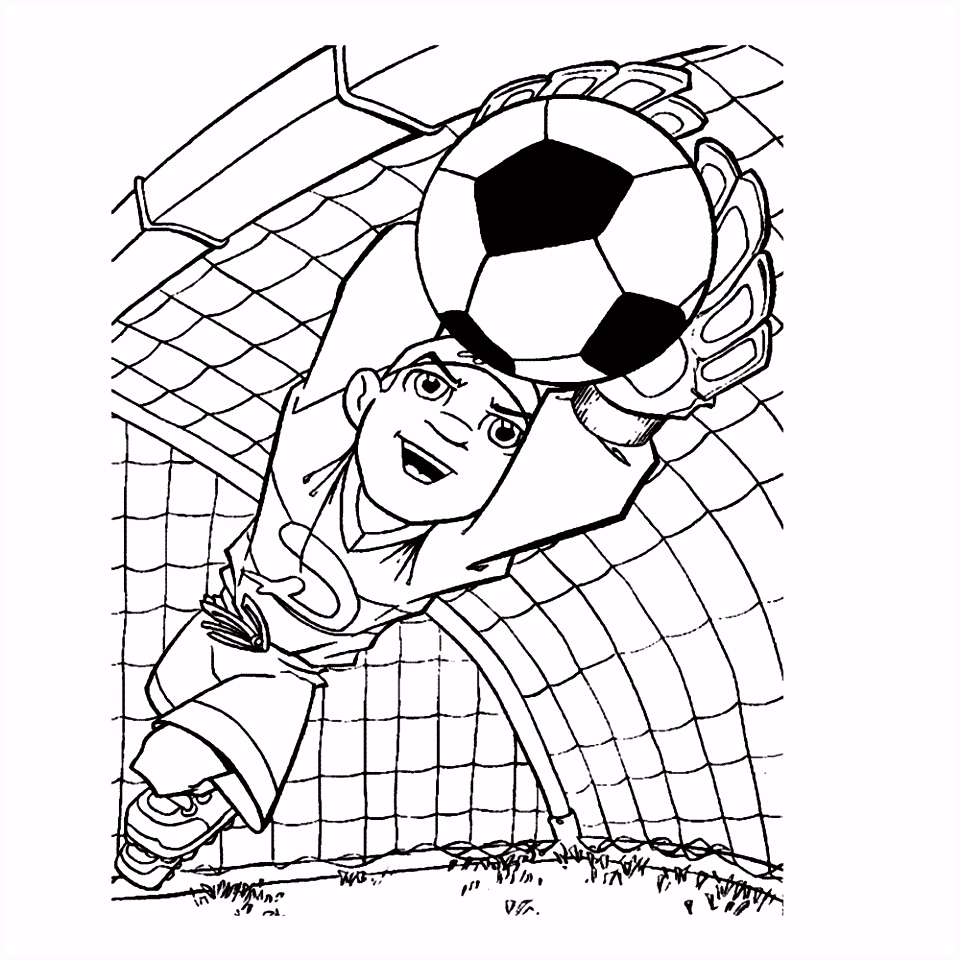Kleurplaten Voetbal Leuk Voor Kids – De Keeper Pakt De Bal X4ib21uad7 Ustvv0cnav