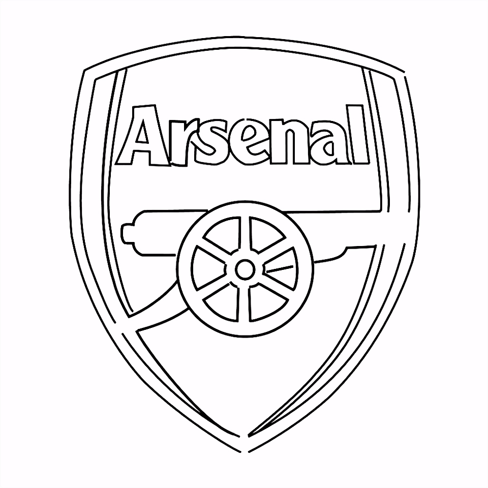 Kleurplaten Voetbal Leuk Voor Kids – Logo Arsenal L0ed99rqi6 I6uc24ubbh