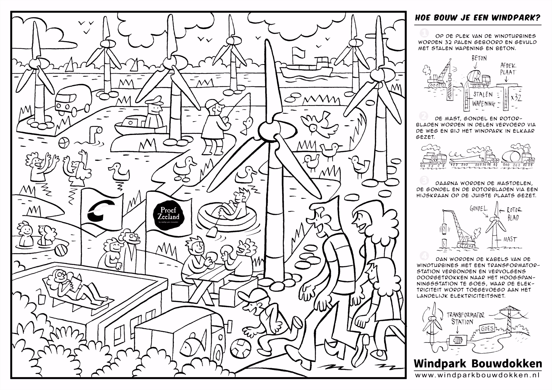 Kleurplaten Windmolens Beeldbank – Windpark Bouwdokken H7re39tfu3 Q0up6vcghv