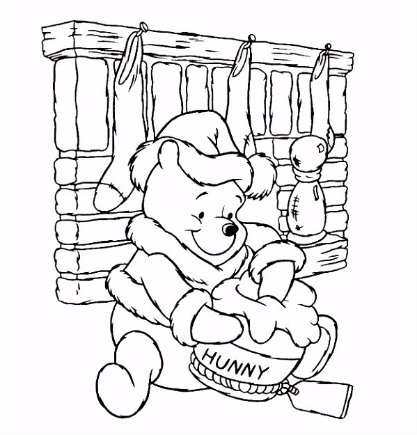 Kleurplaten Winnie De Pooh En Knorretje Kleurplaat Winnie the Pooh Kerst Archidev E4jm61iov3 B2eu5ubvdh