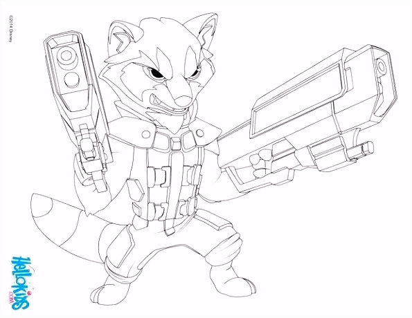 Kleurplaten Winnie En De Lollifanten Rocket Racoon Coloring Page From the Marvel Ic Movie Guardian Of Q4fs65faf6 Zutb2sugd0