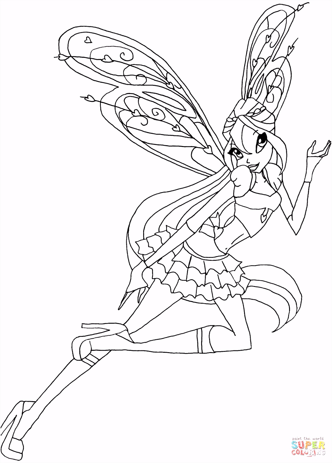 Kleurplaten Winx Club Ausmalbild Bloom Believix Luxus Winx Ausmalbilder Flora M9pu95aer3 P6pav2lnau