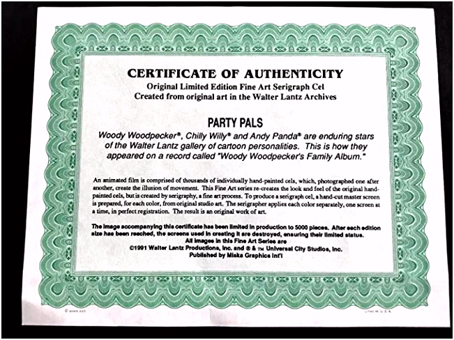Kleurplaten Woody Woodpecker Woody Woodpecker original D Serigraph Cell Coa Lantz Chilly Willy C1dr73wkq0 G2yb6umew5