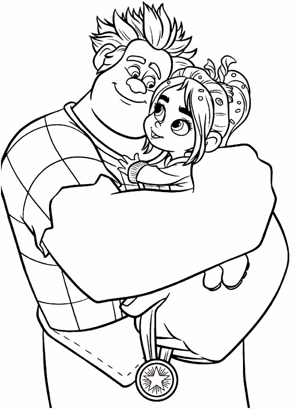 Kleurplaten Wreck It Ralph Wreck It Ralph Coloring Pages Crafting Pinterest V4vk52jan3 E5dqs2fkfu