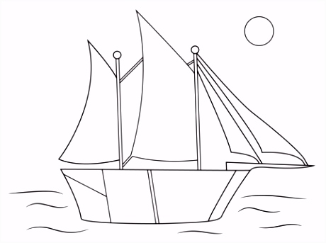 Kleurplaten Zeilschepen Aboriginal Tekening Van Zeilschip Kleurplaat E9ir37vae8 Tuyuu6xoe6
