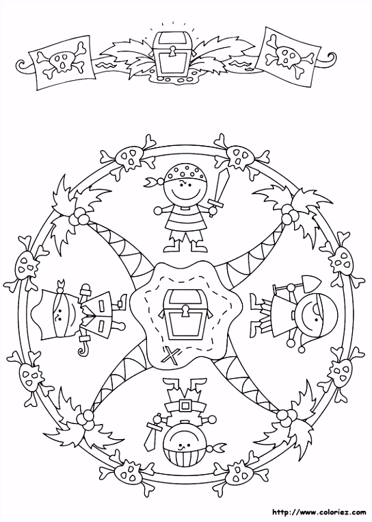 Leukvoorkids Knutseltip In Blad Mandala De Pirates Mándalas Pinterest U4wj52bni3 Y4zbm6eajm