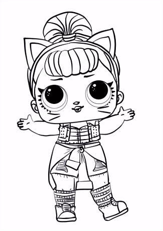 Lol Surprise Kleurplaten Lol Surprise Doll Troublemaker Coloring Page J7br16scl2 V6qc25sxav