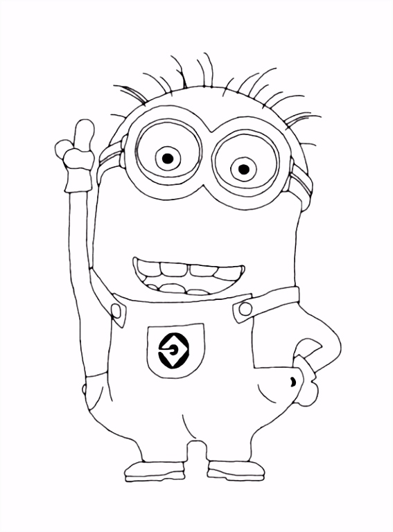 Minion Kleurplaten Minions Kleurplaat H7ao36ude5 K5uehmgga6