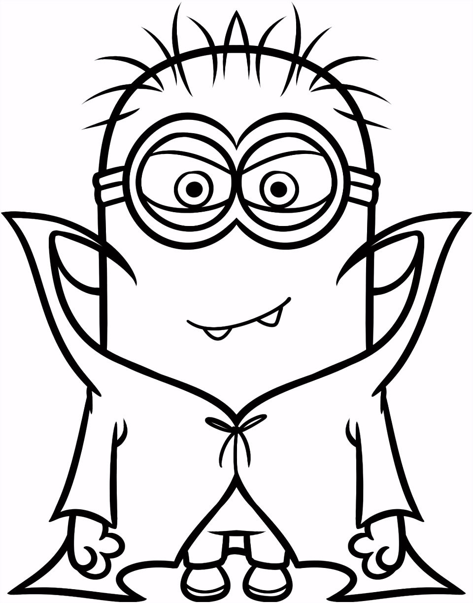 Minion Kleurplaten Minions Kleurplaten Kevin Als Dracula W1ow33bfv9 Xmmi66tecm