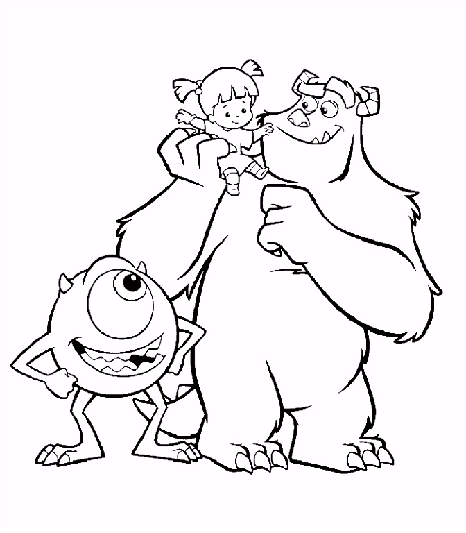 Monster Buster Club Kleurplaten Monsters Inc Coloring Page Coloring Pages Of Epicness E5xg15gyz4 Hmnu6scofh