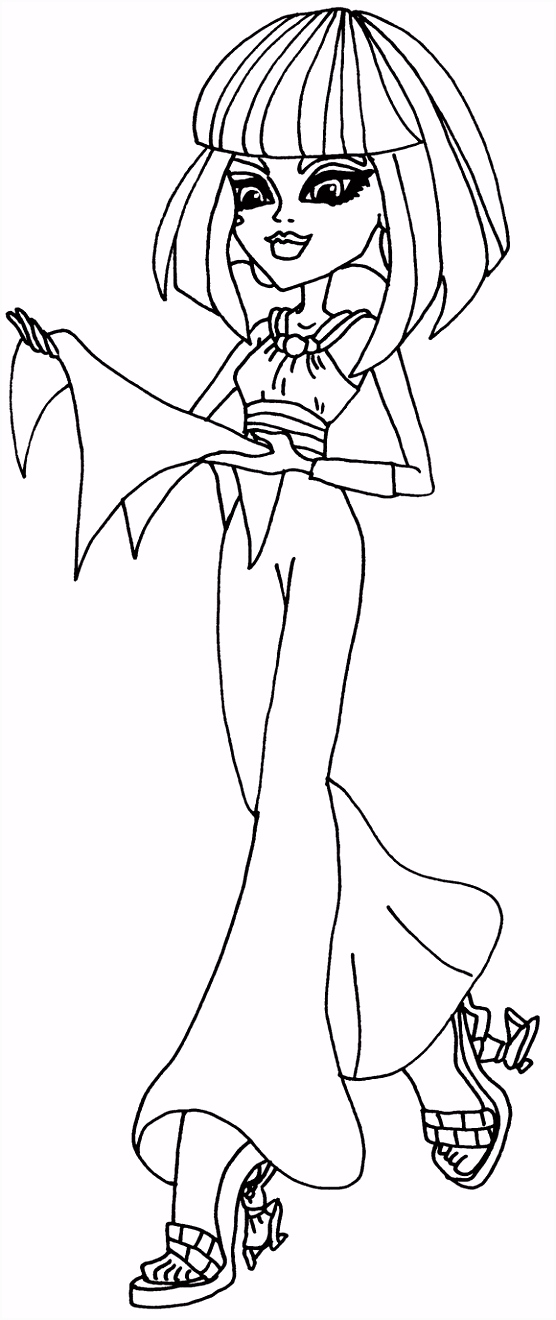 18unique Monster High Coloring Books Clip arts & coloring pages