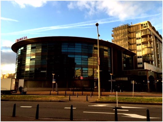 Front of the hotel Picture of Ramada the Hague Scheveningen