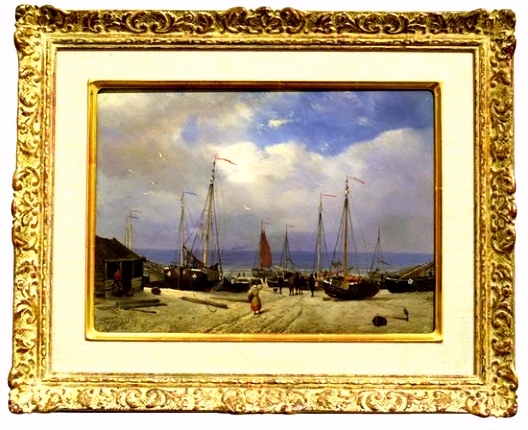 Het oude visserscafé "de halve vleet Picture of Muzee Scheveningen