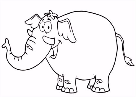 Olifant Kleurplaten Blij Olifant Tekening Kleurplaat S4nb33hsw3 Muon42eew6