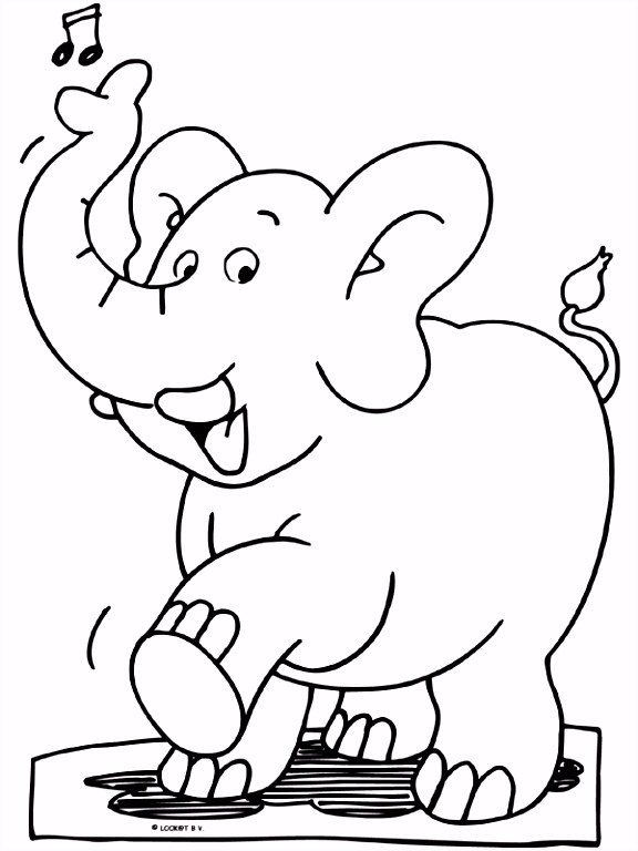 Olifant Kleurplaten Kleurplaat Vrolijke Olifant Kleurplaten E7em47qls3 Rsyd5vtun4