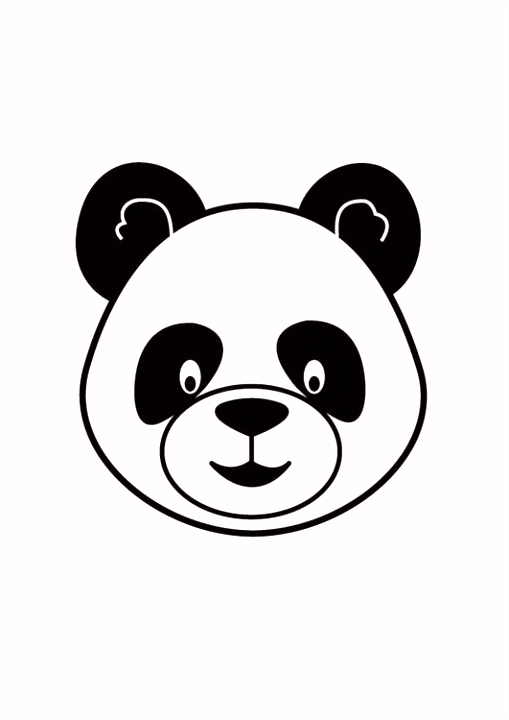 Panda Kleurplaten Kleurplaat Kop Panda Afb H1ju26kke3 Uhst05hlf4