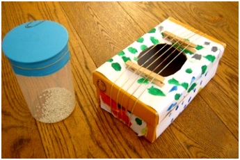 Geloven thuis Zelf muziekinstrumentjes maken