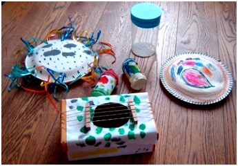 Geloven thuis Zelf muziekinstrumentjes maken