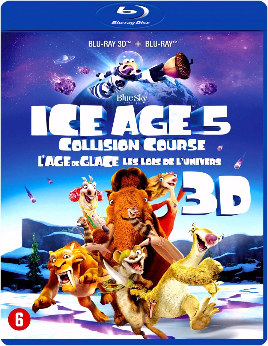 bol Ice Age Collision Course 3D Blu ray