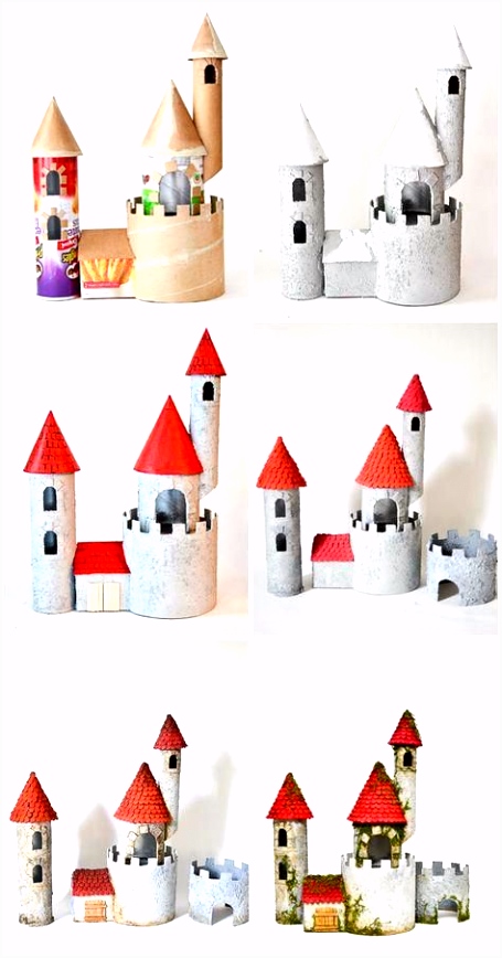 DIY Make a Castle from Recyclable Materials