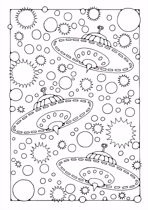 Teken Kleurplaten Funky Coloring Page Kleurplaat Ufo Y5ud65stl2 E0tiu0eda6