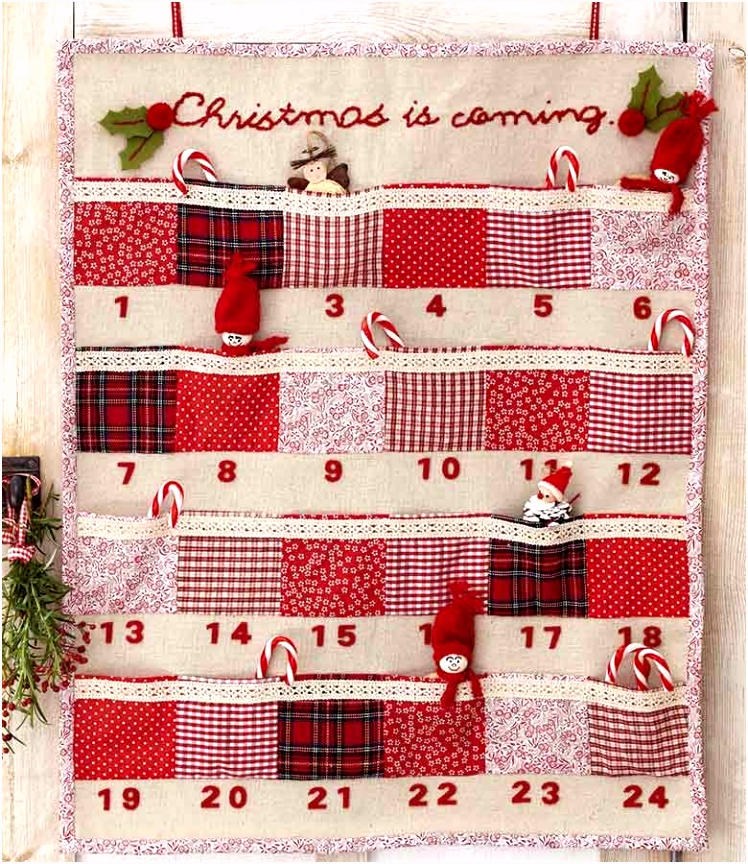 Homemade advent calendar ideas DIY Pinterest