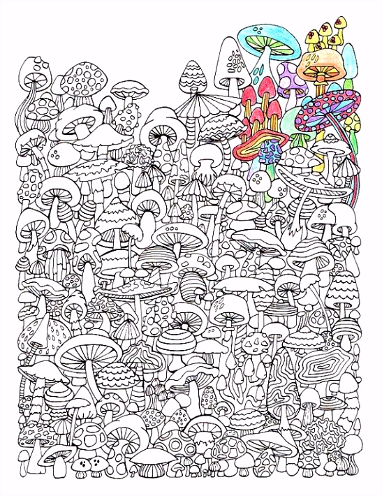 Check De Kleurplaten Van the Avengers Adult Coloring Page Mushrooms Printable Coloring Page for Adults A5pq31kae6 Ghif4suxu5