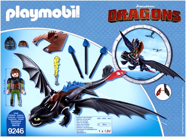 PLAYMOBIL Dragons 9246 Hikkie en Tandloos