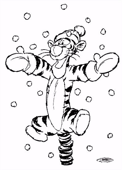 Kerst Kleurplaten Winnie De Poeh Tigger Christmas Coloring Pages F5uo12ukn8 Ysrjs5ffc2