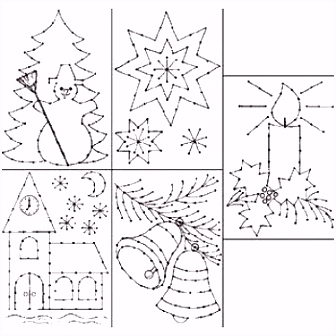 Kleine Kerst Kleurplaten Borduurkaarten Kerst Embroidery On Paper Christmas M6ju62zew6 Fubth5qesh