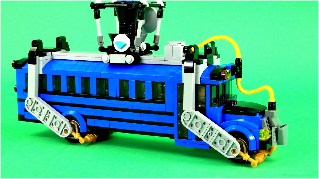 Kleurplaat Schoolbus Lego fortnite Battle Bus B8wf62edd8 Zhme5mwns4